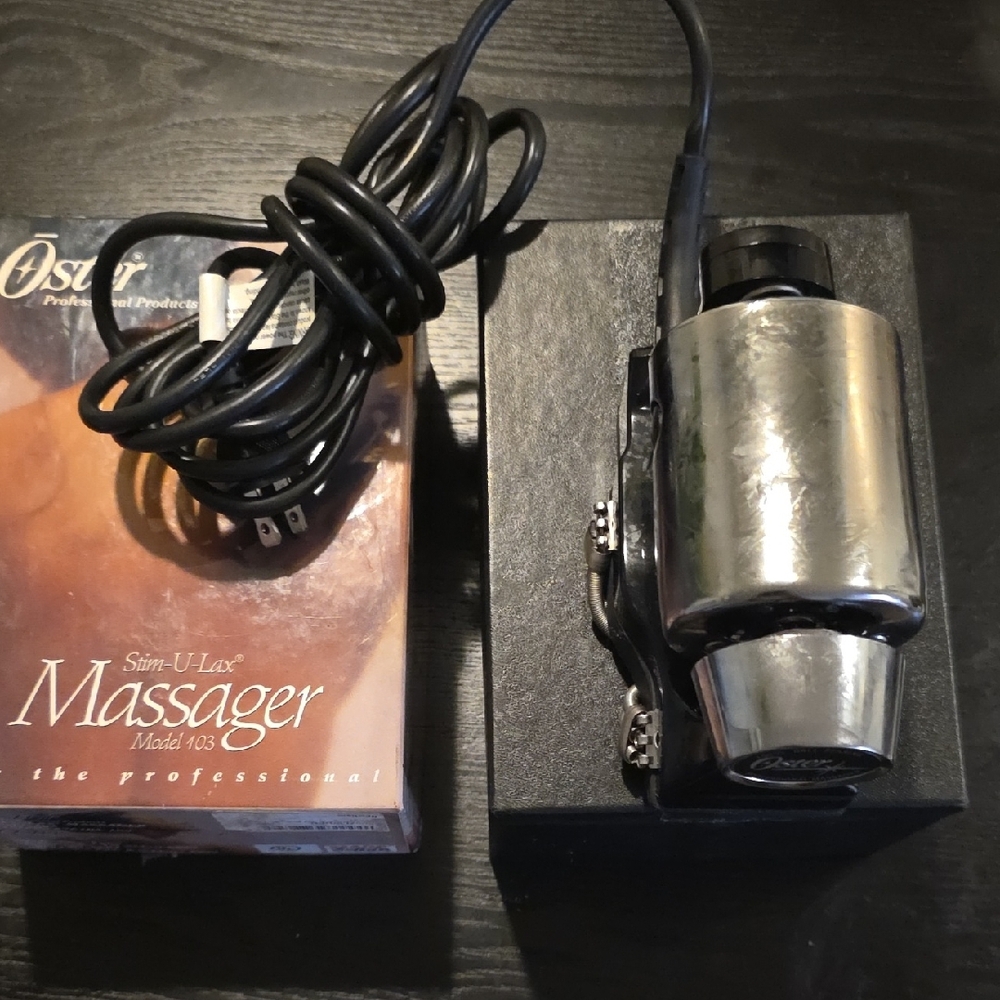 Oster Silver Stim-U-Lax Professional Massager
